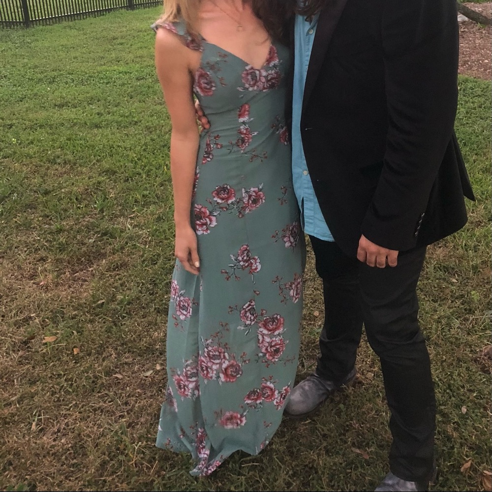 Formal boho maxi dress